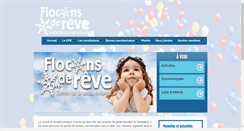 Desktop Screenshot of floconsdereve.com